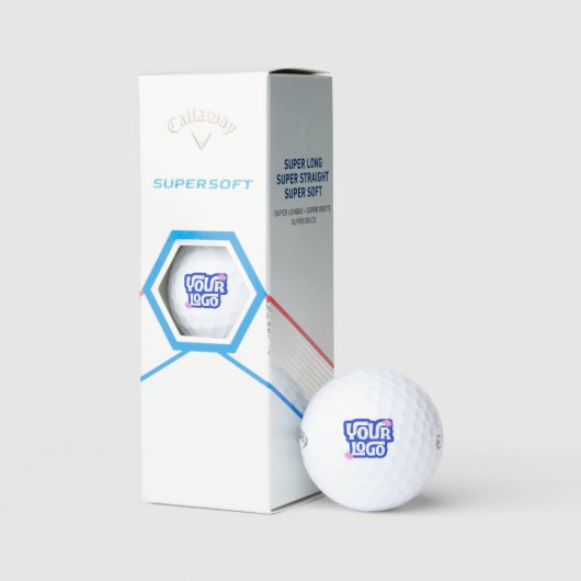 Firmengeschenk mit individuellem Firmenlogo Golfball (Verpackung)