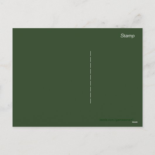 FIRMENGRENZEN FEIERTAGSPOSTKARTE (Rückseite)