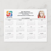 Firmenkalender 2025 für das benutzerdefinierte Fir Postkarte (Vorderseite)
