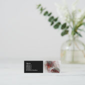 Firmenkarte für Geburtshelfer Mini Visitenkarte (Stehend Vorderseite)