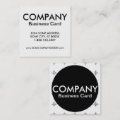 Firmenkarte Quadratische Visitenkarte (Vorne/Hinten)