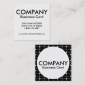 Firmenkarte Quadratische Visitenkarte (Vorne/Hinten)
