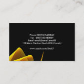 Firmenkarte Visitenkarte (Rückseite)