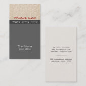 Firmenkarte wechseln visitenkarte (Vorne/Hinten)