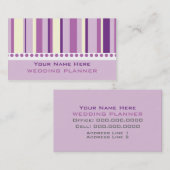 Firmenkarten für Hochzeitsorganisatoren Visitenkarte (Vorne/Hinten)