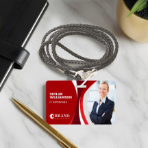 Firmenkennung und Logo: Farbiges rotes Blumendesig