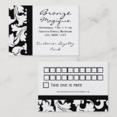 Firmenkunde-Loyalitäts-Karten Treuekarte (Vorne/Hinten)