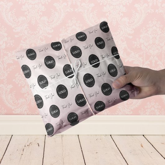 Firmenkundenlogo Danke Rose Gold Seidenpapier