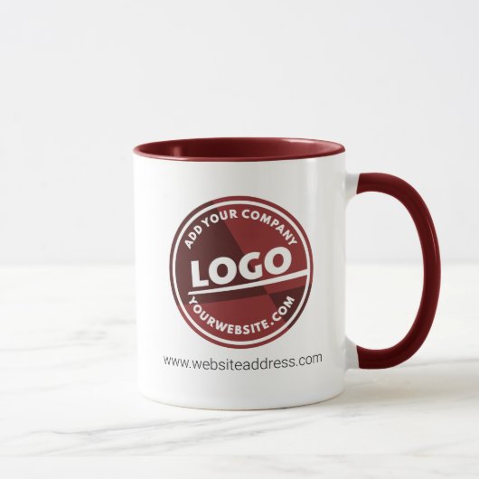 Firmenkundenspezifisch für Markenlogos hinzufügen Tasse (Rechts)