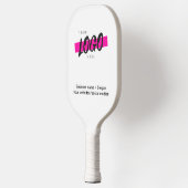 Firmenkundenspezifische Logo-Werbeaktion Pickleball Schläger (Links)
