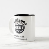 Firmenkundenspezifische Werbeaktion Zweifarbige Tasse (Vorderseite Links)