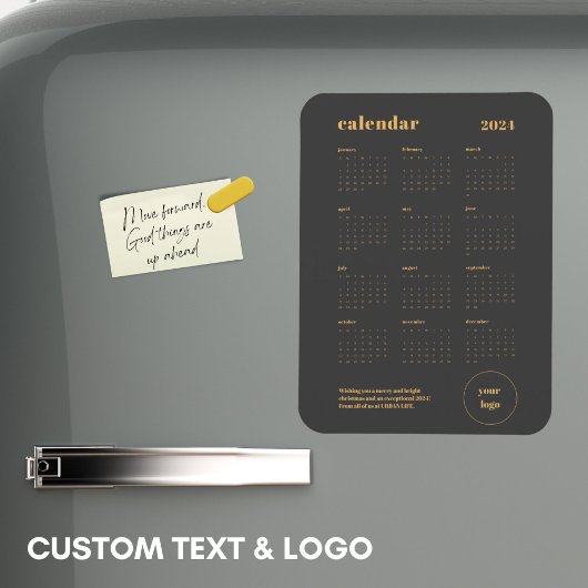 Firmenlogo 2024 Weihnachtskalender Magnet