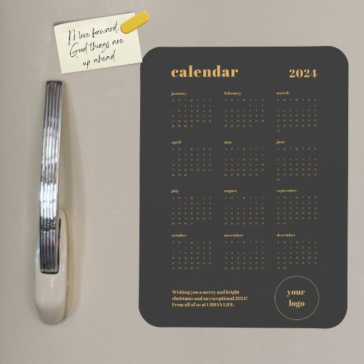 Firmenlogo 2024 Weihnachtskalender Magnet