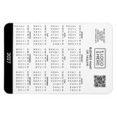 Firmenlogo 2027 Kalender Magnet (Horizontal)