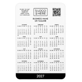 Firmenlogo 2027 Kalender Magnet