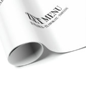 Firmenlogo als Geschenkverpackung Geschenkpapier (Rolleneckpunkt)