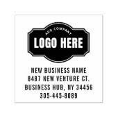 Firmenlogo Anschrift Telefon-Selbstfärbung Stam Permastempel (Design)