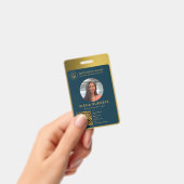 Firmenlogo | Attorney Navy Gold Ausweis (Handheld)