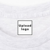 Firmenlogo auf dem Etikett "Eisen auf dem weißen P (Befestigt)