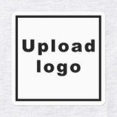 Firmenlogo auf dem Etikett "Eisen auf dem weißen P (Design 1)