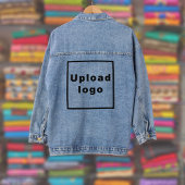 Firmenlogo auf "Denim Jacket" für Frauen Jeansjacke