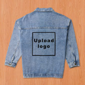 Firmenlogo auf "Denim Jacket" für Frauen Jeansjacke