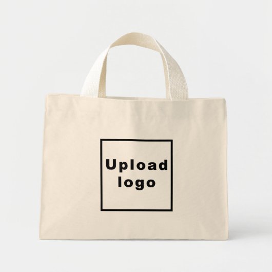 Firmenlogo auf der Kleinbildtasche Mini Stoffbeutel (Vorne)