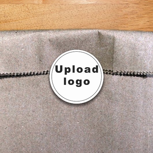 Firmenlogo auf Round-Form-Aufkleber Runder Aufkleber