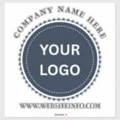 Firmenlogo Aufkleber (Blatt)