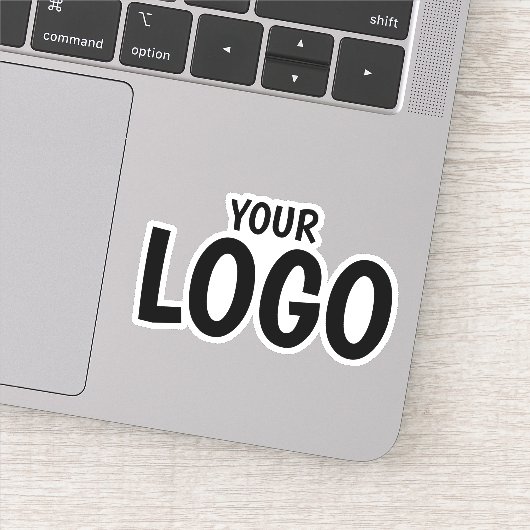 Firmenlogo Aufkleber (Detail)