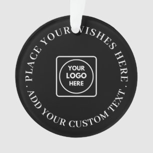 Firmenlogo aus modernem Acryl Ornament