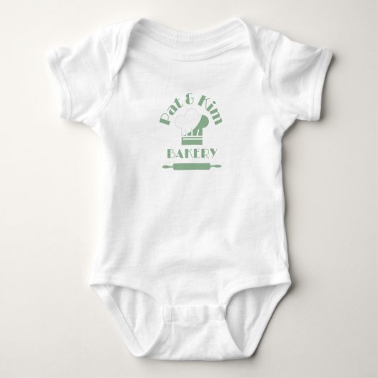 Firmenlogo Baby Strampler (Vorderseite)