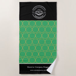 Firmenlogo | Badetuch Minimalistisch Strand Handtu