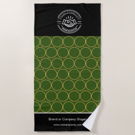 Firmenlogo | Badetuch Minimalistisch Strand Handtu