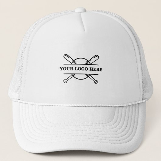 Firmenlogo Baseballkappen Truckerkappe (Vorderseite)
