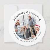 Firmenlogo Benutzerdefiniertes Foto Weihnachten (Vorderseite)
