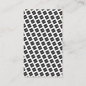 Firmenlogo | Beruflich Simple Visitenkarte (Rückseite)