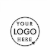 Firmenlogo | Berufliche Fensterumschlagmaschine Aufkleber (Vorderseite)