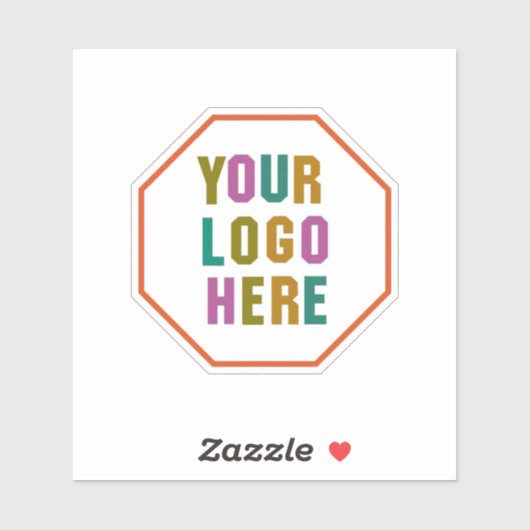 Firmenlogo | Berufliche Wasserflasche Aufkleber (Blatt)