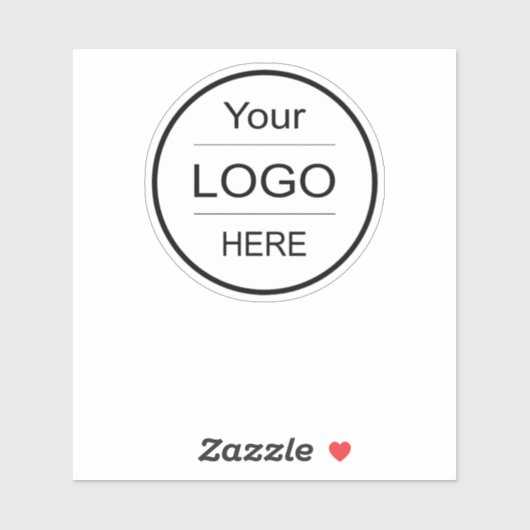 Firmenlogo | Berufliches Flaschenhandwerk Aufkleber (Blatt)