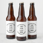 Firmenlogo Bierflaschenetikett (Flaschen)