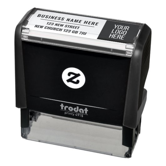 Firmenlogo Branding Firmenname Vertriebsmarkierung Permastempel (Produkt)