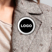 Firmenlogo Branding Mitarbeiter-Werbemittel Button