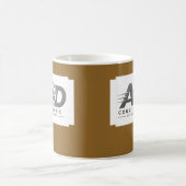 Firmenlogo Braun Kaffeetasse (Mittel)