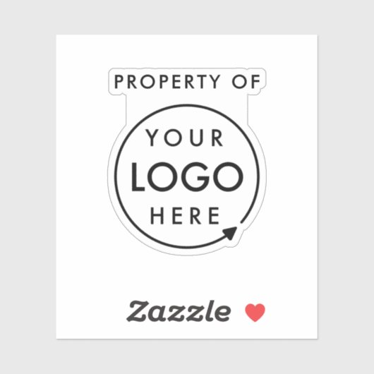 Firmenlogo | Business Asset Laptop Aufkleber (Blatt)