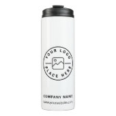 Firmenlogo Business Corporate Travel Mug Thermosbecher (Vorderseite)