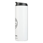 Firmenlogo Business Corporate Travel Mug Thermosbecher (Nach rechts gedreht)