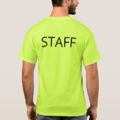 Firmenlogo Business Mitarbeiter T - Shirt (Rückseite)