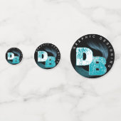 Firmenlogo Confetti Konfetti (Rückseiten)