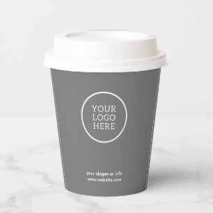 Firmenlogo Corporate Paper Cups Pappbecher